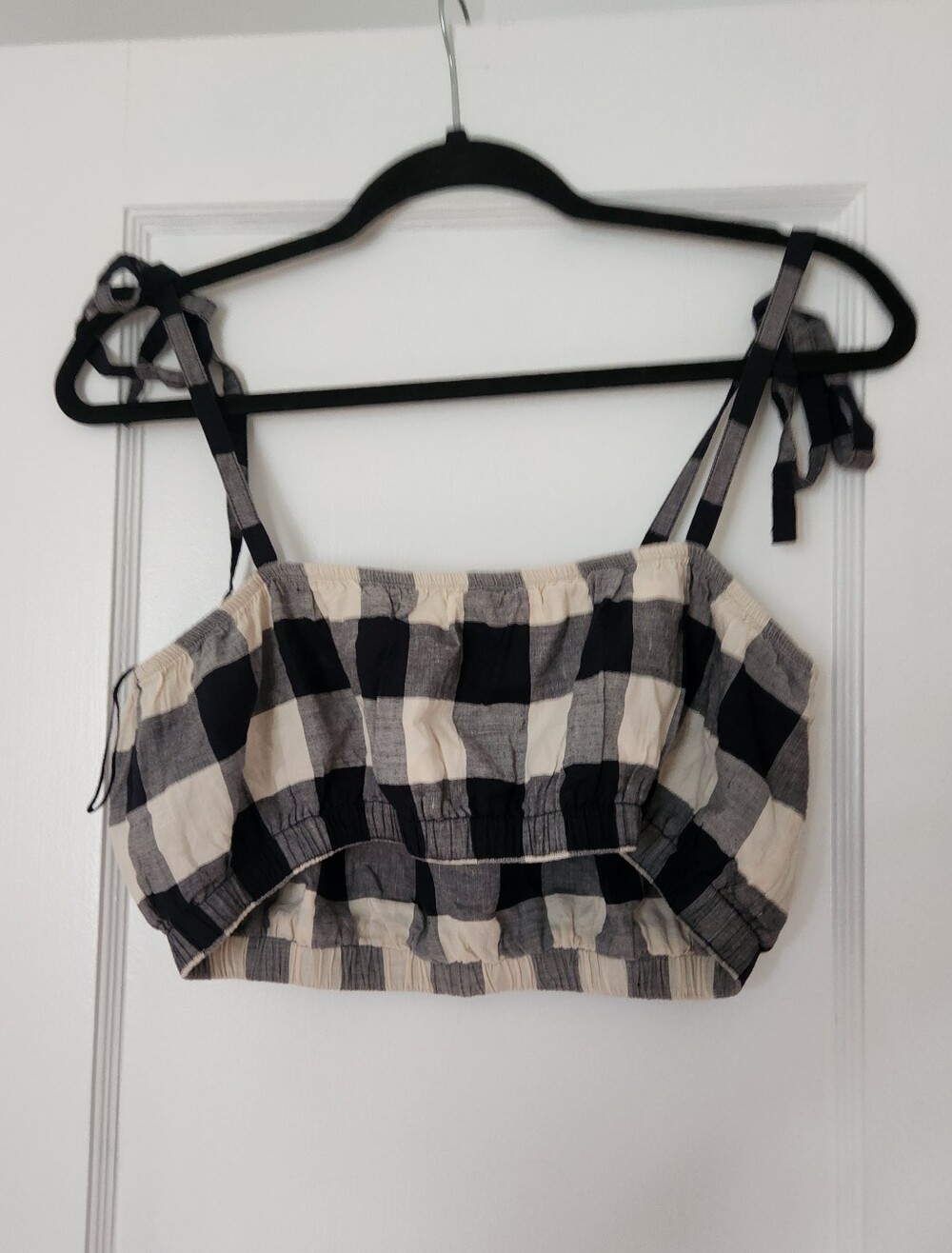 COS Gingham Bra Top Size Large - Picture 7 of 9